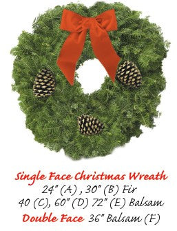 30 in. Fir Wreath